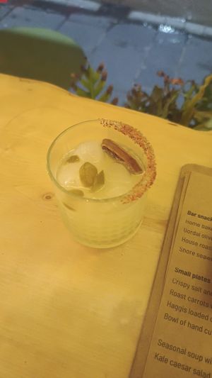 Spicy Margherita at Nooch Bar and Kitchen in Stirling