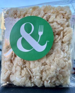 Vegan rice krispy  at Crisp & Green in Fort Collins