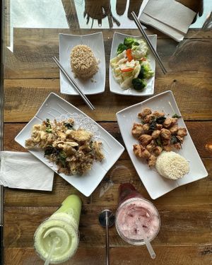   at Vegan District Asian Eatery in Loma Linda