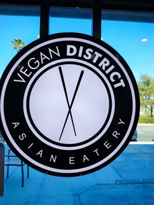 Meals were delicious at Vegan District Asian Eatery in Loma Linda