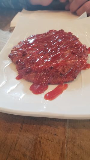 BBQ Pork at Vegan District Asian Eatery in Loma Linda