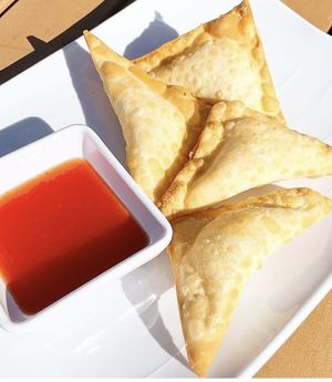   at Vegan District Asian Eatery in Loma Linda