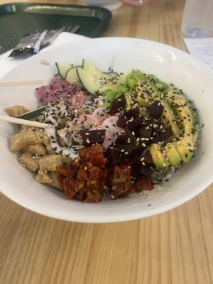   at Healthy Poke in Malaga