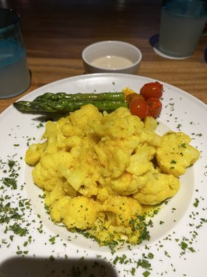 Cauliflower entree  at Daiquiri Dick's in Puerto Vallarta