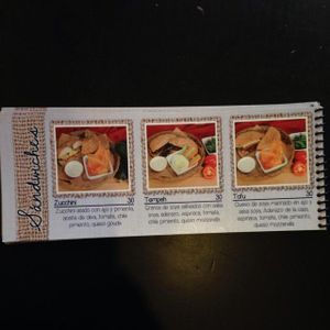 menu, p.9 at La Chatia Artesana in Quetzaltenango