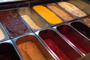 Ice cream at Cassius Garten (all vegan!) at Cassius Garten in Bonn