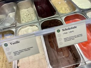 ice 'cream' at Cassius Garten in Bonn