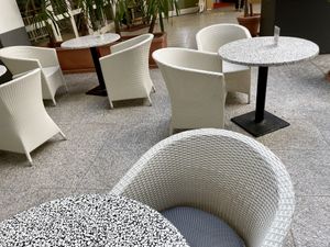 outside at Cassius Garten in Bonn