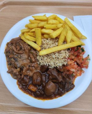 My plate at Cassius Garten in Bonn