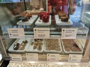 Chocolate and desserts at Cassius Garten in Bonn