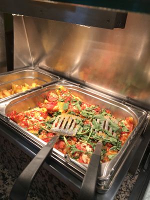 Polenta pizza  at Cassius Garten in Bonn