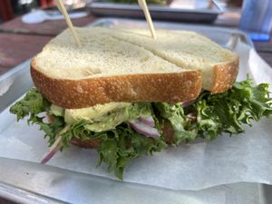 Sando - read review for deets   at From the Hearth Kitchen & Pie Shop in Red Bluff