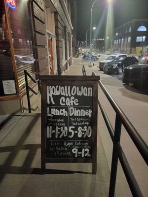 Street parking at Hawaiiowan Cafe in Burlington