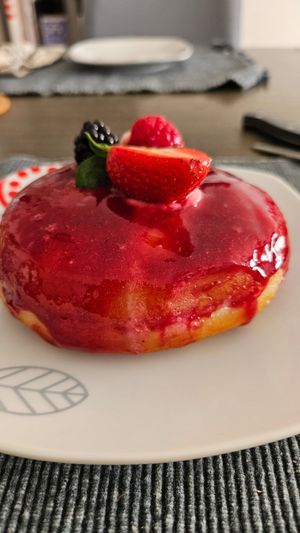 Cheesecake at La Moderneta in Girona