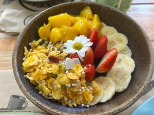 Acai bowl  at Nusa Café in Rio De Janeiro