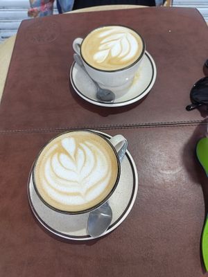 Oat cappuccino at Nusa Café in Rio De Janeiro