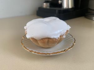 Lemon tartles  at Maison Macha in Culver City