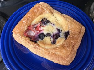 mixed berry pastry  at Maison Macha in Culver City