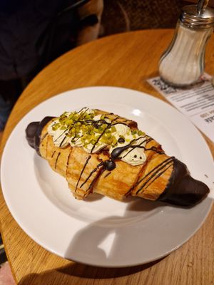 Pistachio croissant at Bäckerei Riegler - Bergheimer Straße in Heidelberg