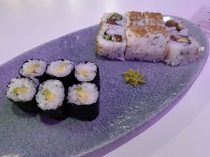 Main / Vegan sushi at Miss Sushi in Madrid
