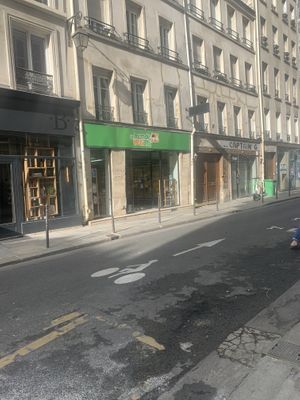 outside at Vegami in Paris