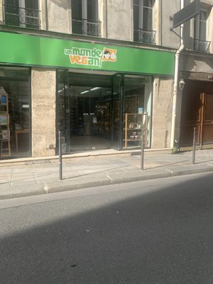 outside at Vegami in Paris