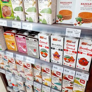 Plusieurs boissons végétales at Vegami in Paris