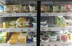 french vegan cheese : sojami at Vegami in Paris