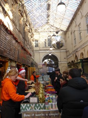 Great Value Vegan Food at Eat a Pitta - St Nicholas Market in Bristol