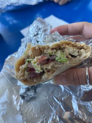 Tofu burrito  at Senor Sisig - Ferry Building in San Francisco