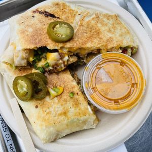 Vegan Crunch-a-dilla  at Senor Sisig - Ferry Building in San Francisco
