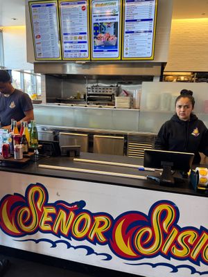 Ordering Area at Senor Sisig - Ferry Building in San Francisco