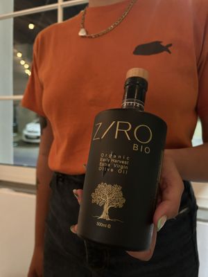 Olive oil sommelier   at Panigyri Festival Food in Santorini