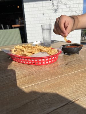  Chips and salsa #Veganuary at Rcasa Tex-Mex Restaurant in Columbia