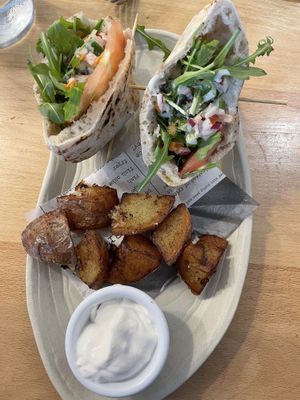 Falafel  at El Curry Verde in Hondarribia