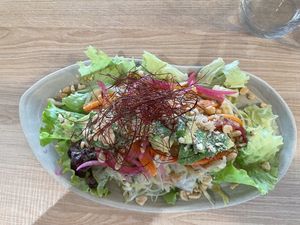 Ensalada viajera   at El Curry Verde in Hondarribia