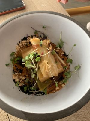 Leek starter  at El Curry Verde in Hondarribia