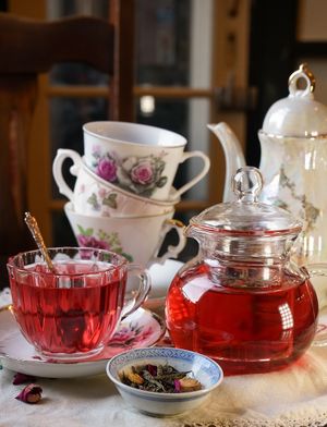 Sleeping Lion Tea at Curiositeas Tea Room in Adelaide