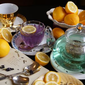 Merfolk Magic Tea at Curiositeas Tea Room in Adelaide