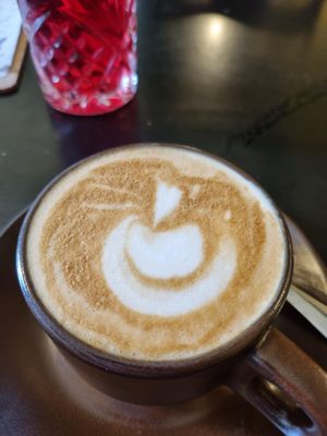 Flat White at Curiositeas Tea Room in Adelaide
