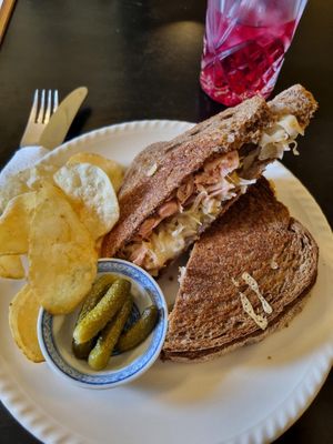 Reugan at Curiositeas Tea Room in Adelaide