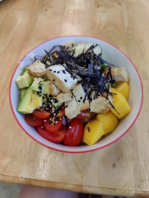 Poke bowl at Hawa Poke Bowl - Food Stall in Koh Phangan