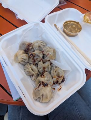 Vegan momos at Laneway Dumplings and Momo in Sydney