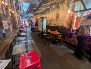 Cute laneway at Laneway Dumplings and Momo in Sydney