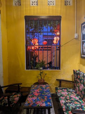 View from our table at A Little Kitchen - Bếp Nhỏ in Hoi An