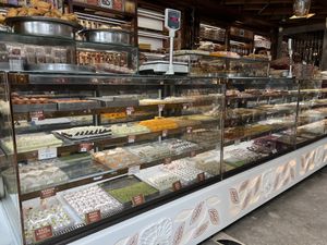 Inside the sweet shop  at Gopal Das Pethe Wale  in Agra