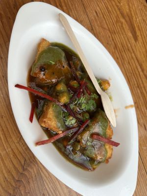 Chaat   at Gopal Das Pethe Wale  in Agra