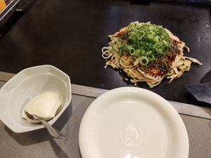 Vegan okonomiyaki at Jirokichi - / 次郎吉 in Hiroshima