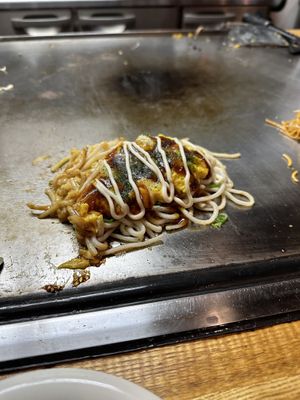 already started eating before the photo was taken 😅  at Jirokichi - / 次郎吉 in Hiroshima