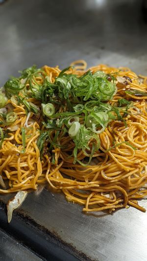 🌱 Vegan Okonomiaky (950¥) at Jirokichi - / 次郎吉 in Hiroshima